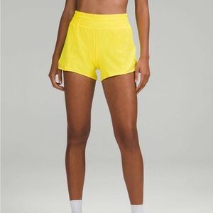NWT Lululemon Hotty Hot High-Rise Shorts 4”